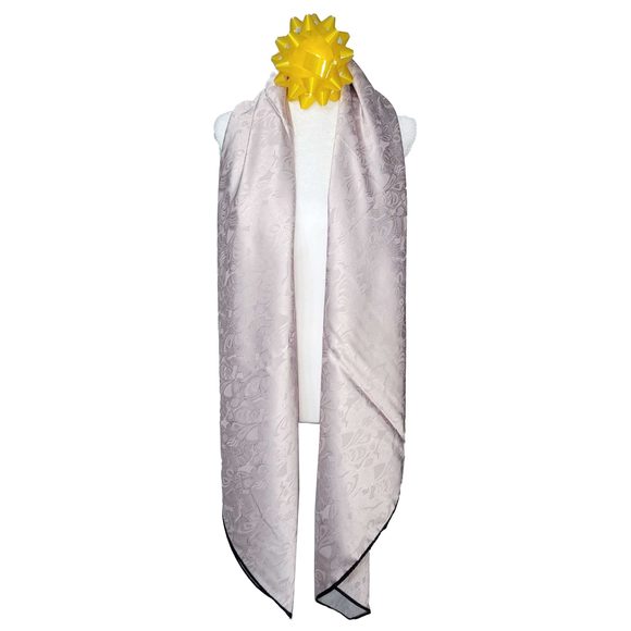 NWT Double Sided Silk Scarf 53"x53" Large Square Shawl Wrap XiangYunShal 22221 - Picture 3 of 12